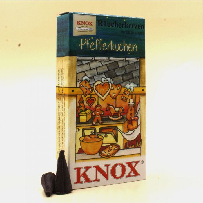Räucherkerzen Knox Pfefferkuchen