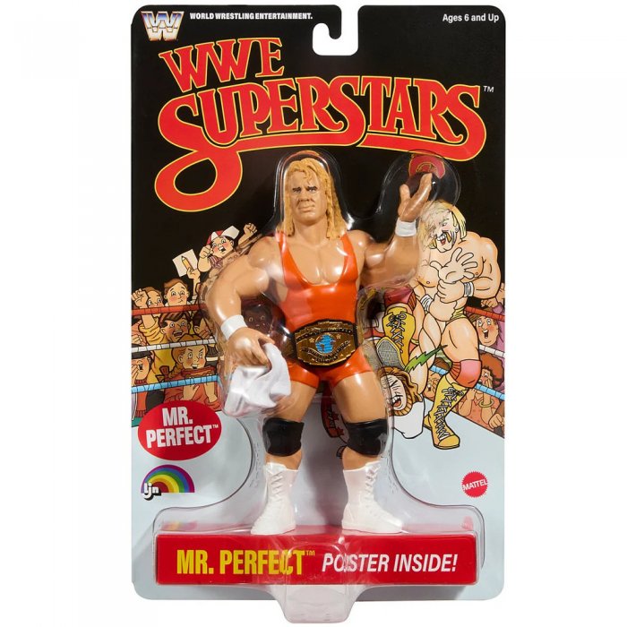 WWE Mattel LJN Superstars Mr. Perfect - Schwarze Karte