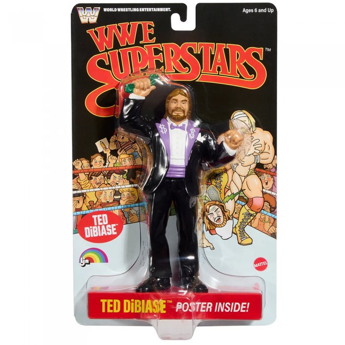WWE Mattel LJN Superstars Million Dollar Man - Schwarze Karte
